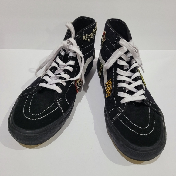 VANS Elijah Berle Skate Sk8 HI Decon Patch Art size 10 - Picture 10 of 10